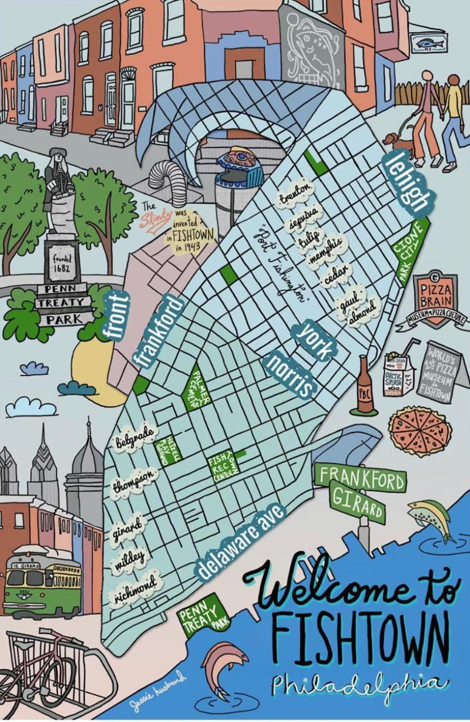 Artsy Hidden Gem - Free Parking Apartment Philadelphia Ngoại thất bức ảnh